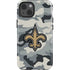 NFL New Orleans Saints Camo iPhone 13 Impact Case