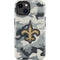 NFL New Orleans Saints Camo iPhone 14 Plus Impact Case