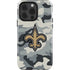 NFL New Orleans Saints Camo iPhone 15 Pro Impact Case