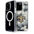 NFL New Orleans Saints Camo iPhone 15 Pro MagSafe Case