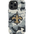 NFL New Orleans Saints Camo iPhone 15 Pro Max Impact Case
