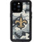 NFL New Orleans Saints Camo iPhone 14 Pro Max Waterproof Case