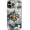 NFL New Orleans Saints Camo iPhone 14 Pro Skin