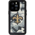 NFL New Orleans Saints Camo iPhone 14 Pro Waterproof Case