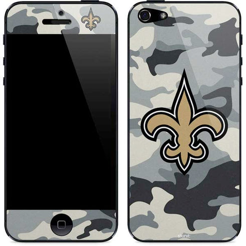 NFL New Orleans Saints Camo iPhone 5/5s/5SE Skin