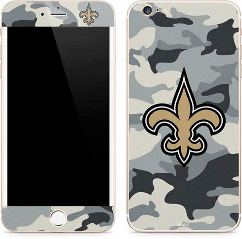NFL New Orleans Saints Camo iPhone 6/6s Plus Skin