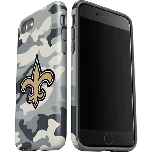 NFL New Orleans Saints Camo iPhone SE (2nd & 3rd Gen) Pro Case
