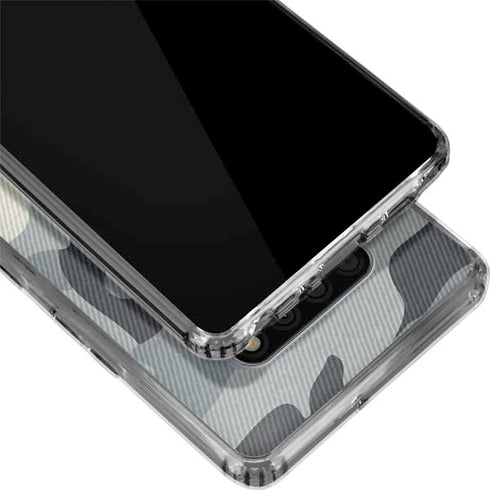 NFL New Orleans Saints Camo LG Stylo 6 Clear Case