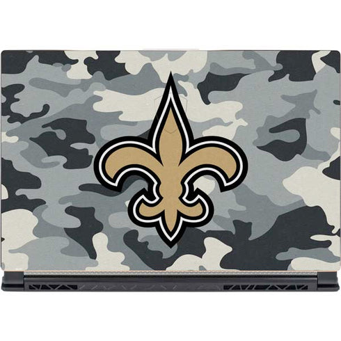 NFL New Orleans Saints Camo MSI GS65 Stealth Laptop Skin