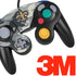 NFL New Orleans Saints Camo Nintendo GameCube Controller Skin