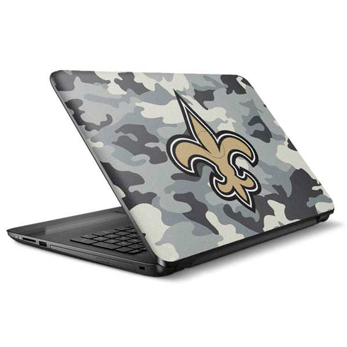 NFL New Orleans Saints Camo HP Notebook Skin