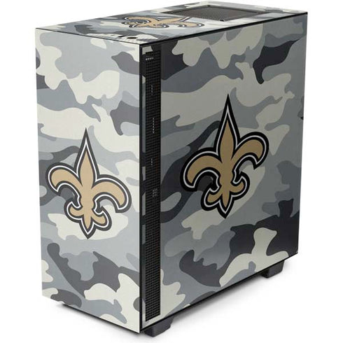 NFL New Orleans Saints Camo NZXT H510 Compact ATX Mid-Tower Case Skin