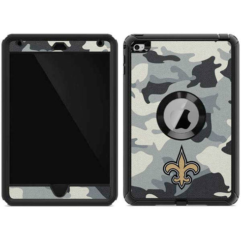 NFL New Orleans Saints Camo Otterbox Defender iPad Skin