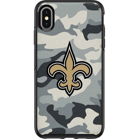 NFL New Orleans Saints Camo Otterbox Symmetry iPhone Skin