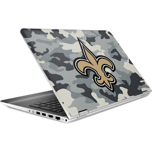 NFL New Orleans Saints Camo HP Pavilion Skin