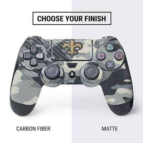 NFL New Orleans Saints Camo PS4 Controller Skin