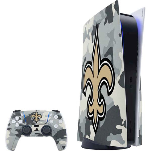 NFL New Orleans Saints Camo PS5 Bundle Skin
