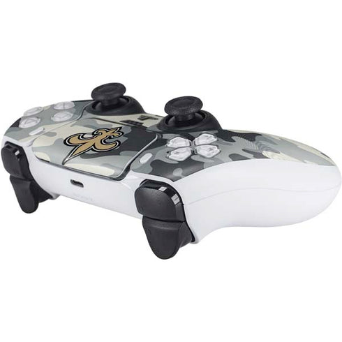 NFL New Orleans Saints Camo PS5 Controller Skin