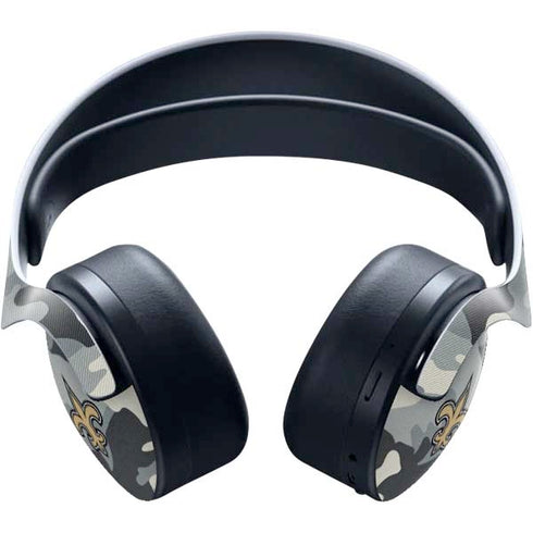 NFL New Orleans Saints Camo PULSE 3D Wireless Headset for PS5 Skin