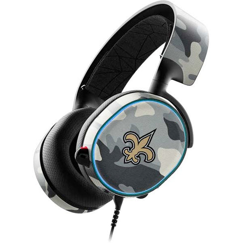 NFL New Orleans Saints Camo SteelSeries Arctis 3 Skin