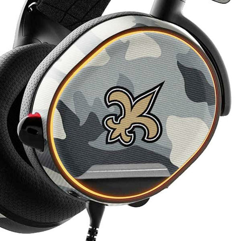 NFL New Orleans Saints Camo SteelSeries Arctis 3 Skin