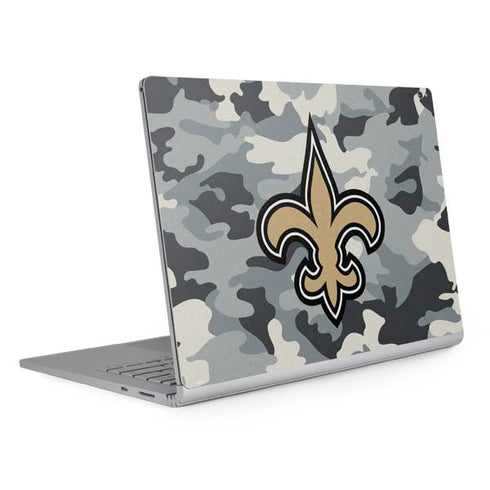 NFL New Orleans Saints Camo Surface Book 2 15in Skin