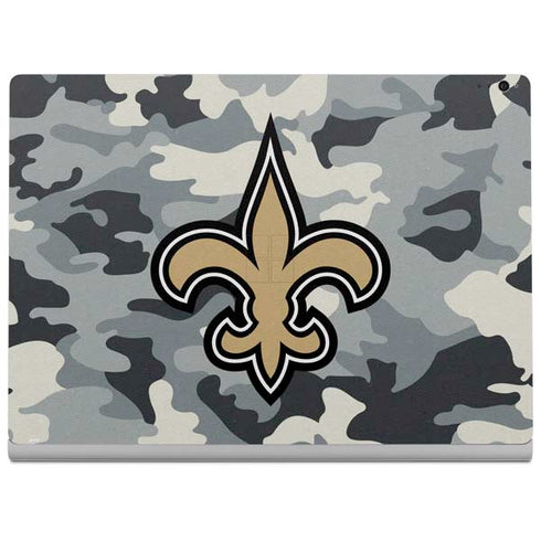 NFL New Orleans Saints Camo Surface Book 2 15in Skin