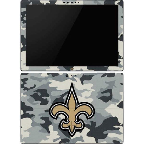NFL New Orleans Saints Camo Surface Pro 6 Skin