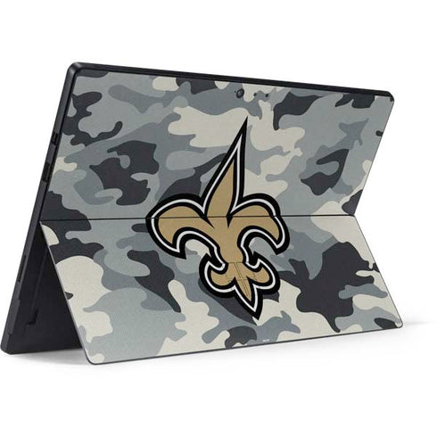 NFL New Orleans Saints Camo Surface Pro 6 Skin