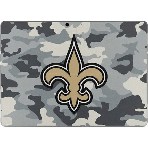 NFL New Orleans Saints Camo Surface Pro 9 Skin