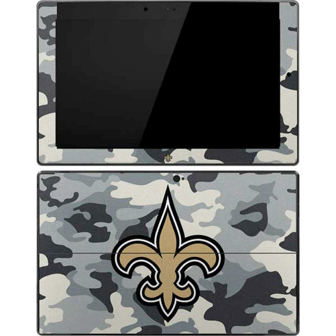 NFL New Orleans Saints Camo Surface Pro Tablet Skin