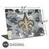 NFL New Orleans Saints Camo Universal Laptop 16.6in (13.4 x 9.7in) Skin