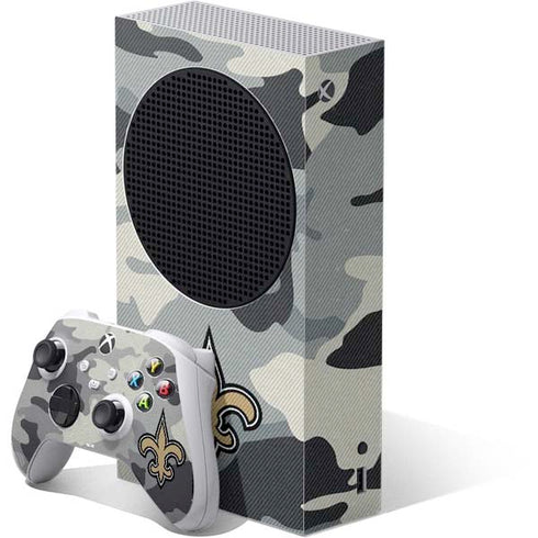 NFL New Orleans Saints Camo Xbox Series S Skins