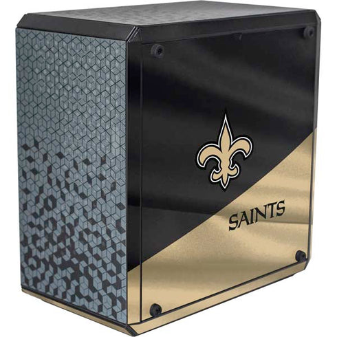 NFL New Orleans Saints Cooler Master MasterBox Q300L Mini Tower Skin