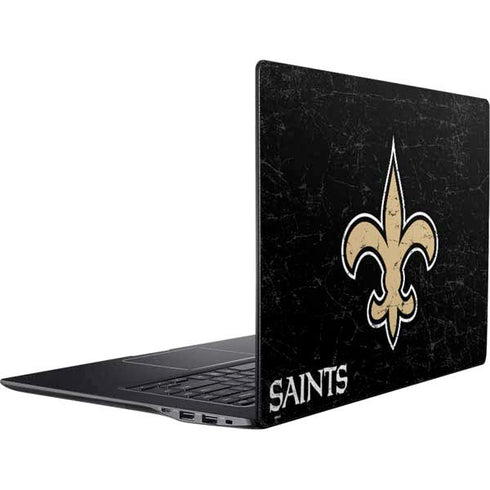 NFL New Orleans Saints Distressed Ativ Book 9 (15.6in 2014) Skin