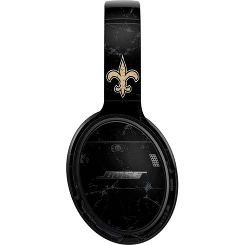 NFL New Orleans Saints Distressed Bose QuietComfort 35 II Headphones Skin