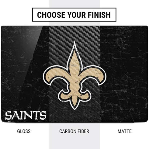 NFL New Orleans Saints Distressed Dell Vostro Skin