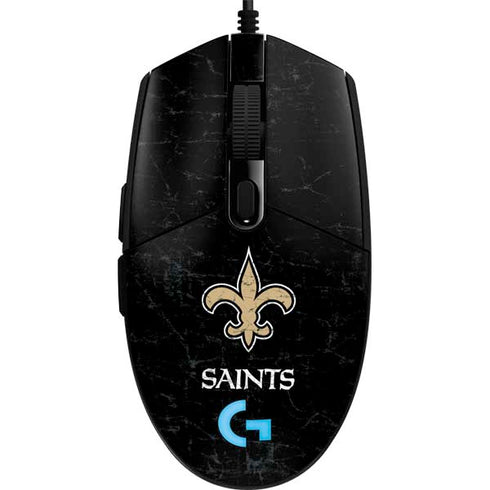 NFL New Orleans Saints Distressed G203 Prodigy RGB Wired Gaming Mouse Skin