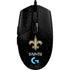 NFL New Orleans Saints Distressed G203 Prodigy RGB Wired Gaming Mouse Skin