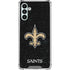 NFL New Orleans Saints Distressed Galaxy A13 5G Clear Case