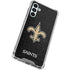 NFL New Orleans Saints Distressed Galaxy A13 5G Clear Case