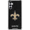 NFL New Orleans Saints Distressed Galaxy A14 5G Clear Case