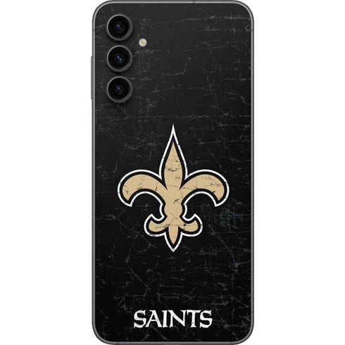 NFL New Orleans Saints Distressed Galaxy A14 5G Skin