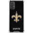 NFL New Orleans Saints Distressed Galaxy A32 5G Clear Case