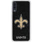 NFL New Orleans Saints Distressed Galaxy A50 Clear Case