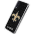 NFL New Orleans Saints Distressed Galaxy A50 Clear Case