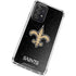 NFL New Orleans Saints Distressed Galaxy A52 5G Clear Case