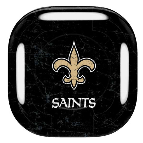 NFL New Orleans Saints Distressed Galaxy Buds Pro Skin