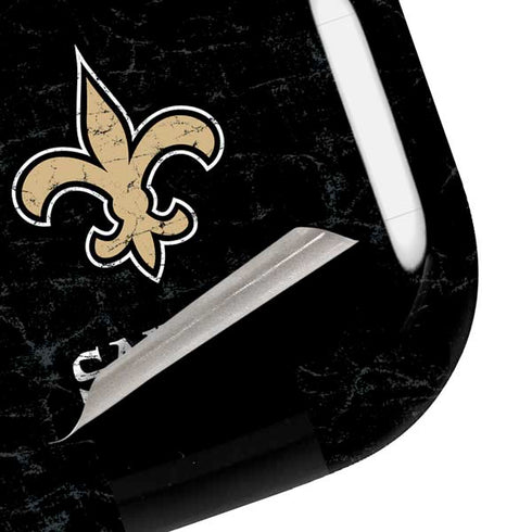 NFL New Orleans Saints Distressed Galaxy Buds Pro Skin