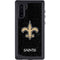 NFL New Orleans Saints Distressed Galaxy Note 10 Waterproof Case